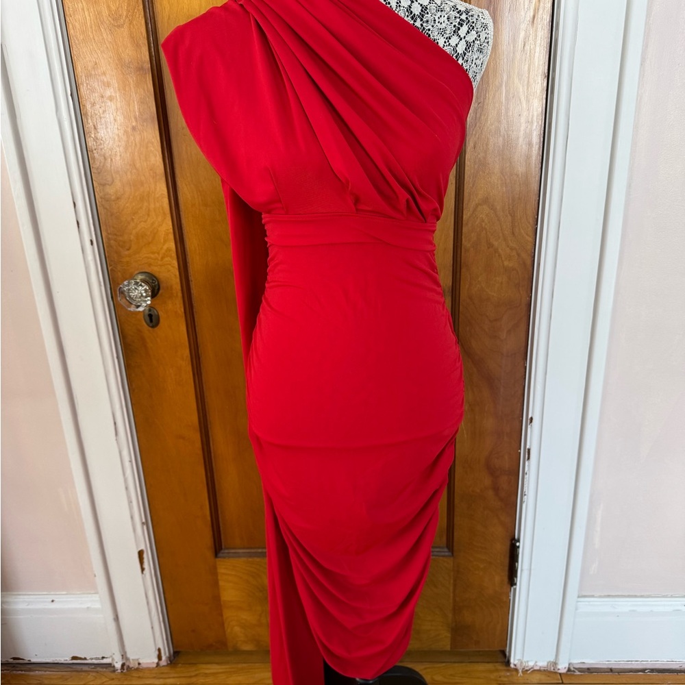 Moda International Vibrant Red Multiway Dress